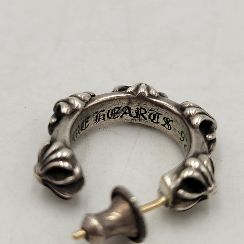 ※店頭販売のみ 【中古品】【メンズ/レディース】 925 HOOP CROSS フープ クロス ピアス アクセサリー 190-260211-as-05-ichh カラー：シルバー 万代Net店