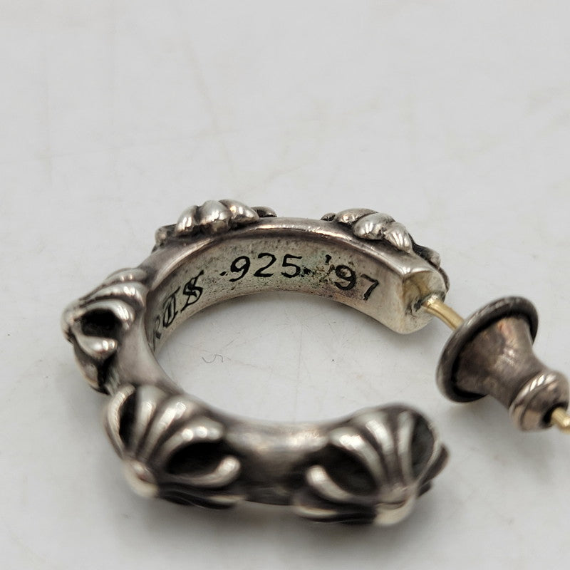 ※店頭販売のみ 【中古品】【メンズ/レディース】 925 HOOP CROSS フープ クロス ピアス アクセサリー 190-260211-as-05-ichh カラー：シルバー 万代Net店