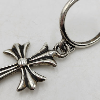 ※店頭販売のみ 【中古品】【メンズ/レディース】 925 TINY CH CROSS タイニー CHクロス ピアス アクセサリー 190-260211-as-04-ichh カラー：シルバー 万代Net店