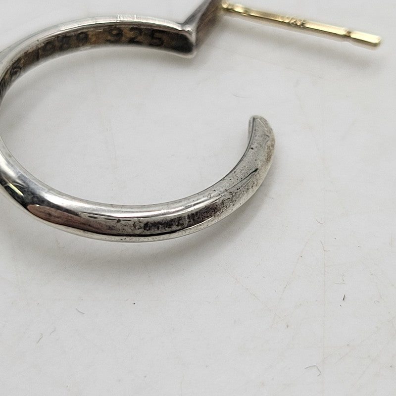 ※店頭販売のみ 【中古品】【メンズ/レディース】 925 TINY CH CROSS タイニー CHクロス ピアス アクセサリー 190-260211-as-04-ichh カラー：シルバー 万代Net店