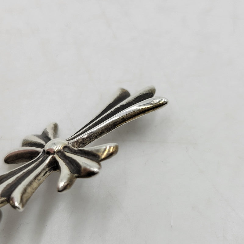 ※店頭販売のみ 【中古品】【メンズ/レディース】 925 TINY CH CROSS タイニー CHクロス ピアス アクセサリー 190-260211-as-04-ichh カラー：シルバー 万代Net店
