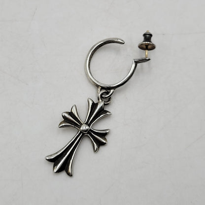 ※店頭販売のみ 【中古品】【メンズ/レディース】 925 TINY CH CROSS タイニー CHクロス ピアス アクセサリー 190-260211-as-04-ichh カラー：シルバー 万代Net店
