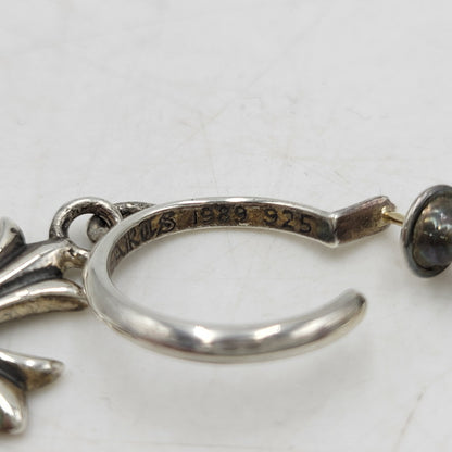 ※店頭販売のみ 【中古品】【メンズ/レディース】 925 TINY CH CROSS タイニー CHクロス ピアス アクセサリー 190-260211-as-04-ichh カラー：シルバー 万代Net店