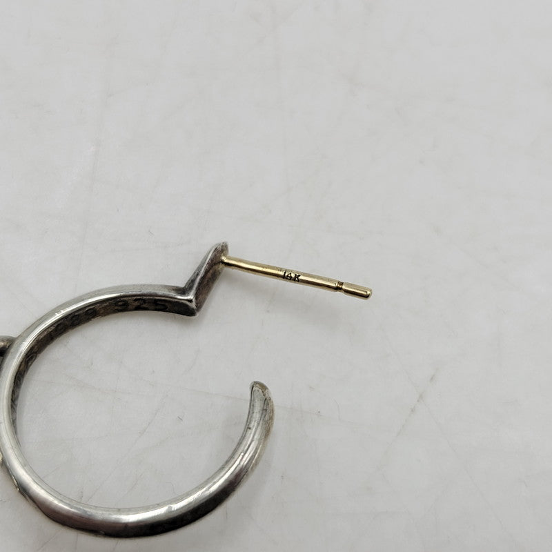 ※店頭販売のみ 【中古品】【メンズ/レディース】 925 TINY CH CROSS タイニー CHクロス ピアス アクセサリー 190-260211-as-04-ichh カラー：シルバー 万代Net店