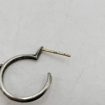 ※店頭販売のみ 【中古品】【メンズ/レディース】 925 TINY CH CROSS タイニー CHクロス ピアス アクセサリー 190-260211-as-04-ichh カラー：シルバー 万代Net店