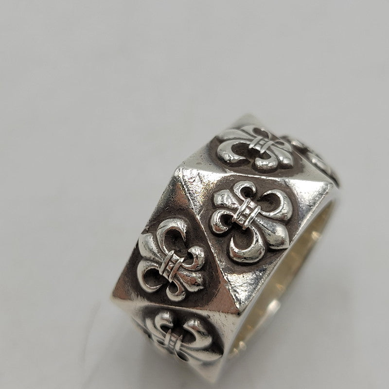 ※店頭販売のみ 【中古品】【メンズ/レディース】 925 PENTAGON BS FLR ペンタゴン BS フレア リング 指輪 アクセサリー 190-260211-as-08-ichh カラー：シルバー 万代Net店