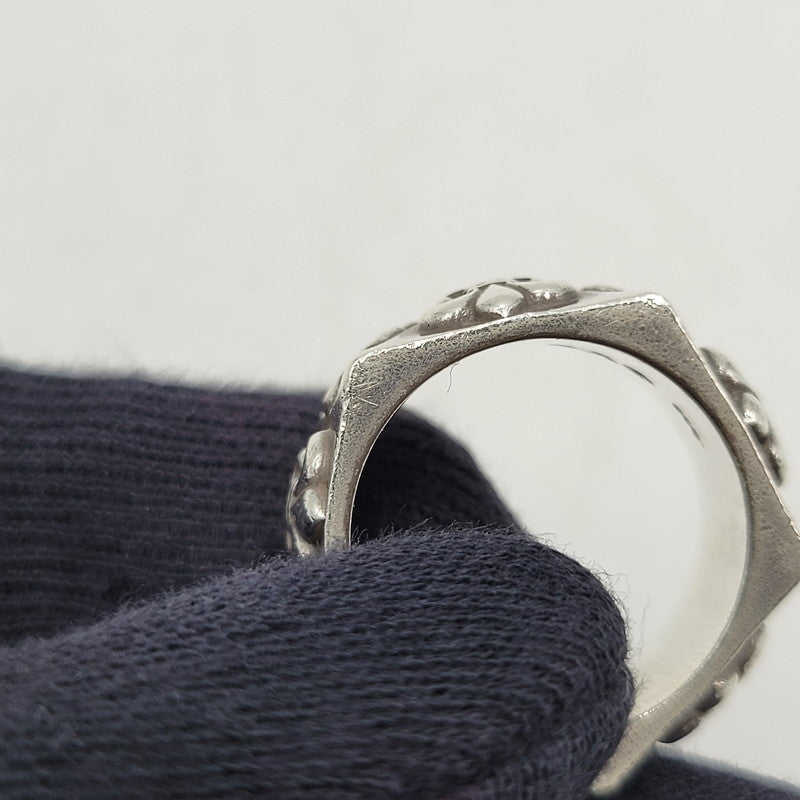 ※店頭販売のみ 【中古品】【メンズ/レディース】 925 PENTAGON BS FLR ペンタゴン BS フレア リング 指輪 アクセサリー 190-260211-as-08-ichh カラー：シルバー 万代Net店