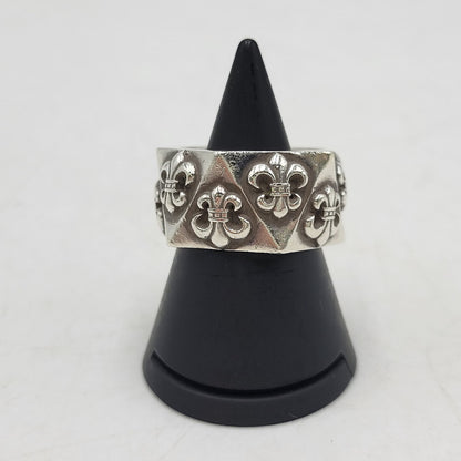 ※店頭販売のみ 【中古品】【メンズ/レディース】 925 PENTAGON BS FLR ペンタゴン BS フレア リング 指輪 アクセサリー 190-260211-as-08-ichh カラー：シルバー 万代Net店