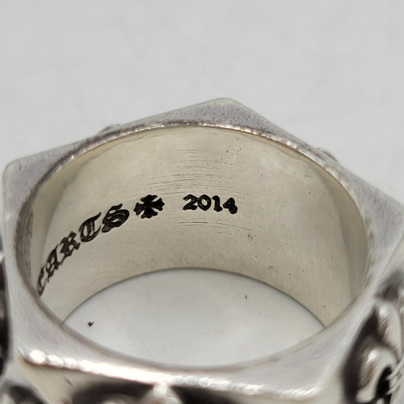 ※店頭販売のみ 【中古品】【メンズ/レディース】 925 PENTAGON BS FLR ペンタゴン BS フレア リング 指輪 アクセサリー 190-260211-as-08-ichh カラー：シルバー 万代Net店