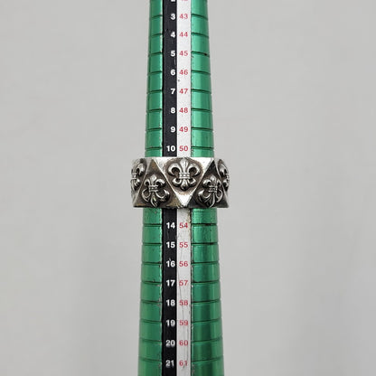 ※店頭販売のみ 【中古品】【メンズ/レディース】 925 PENTAGON BS FLR ペンタゴン BS フレア リング 指輪 アクセサリー 190-260211-as-08-ichh カラー：シルバー 万代Net店