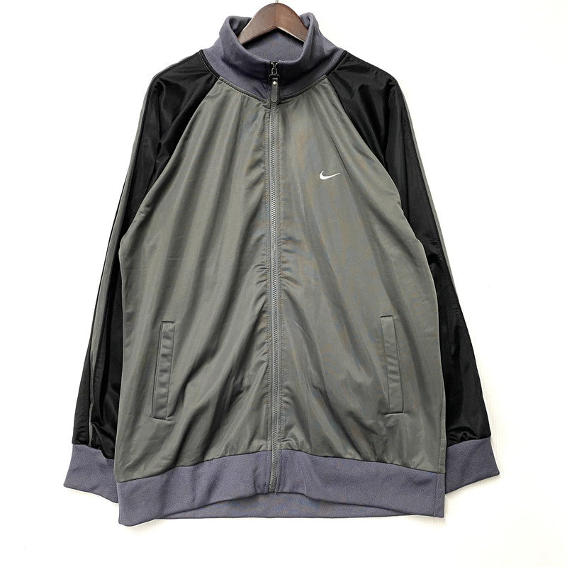 【中古品】【メンズ】 香港製 黒タグ TRACK JACKET トラック ジャケット 146-260105-km-04-izu サイズ：L カラー：グレー 万代Net店