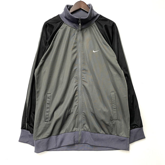【中古品】【メンズ】 香港製 黒タグ TRACK JACKET トラック ジャケット 146-260105-km-04-izu サイズ：L カラー：グレー 万代Net店
