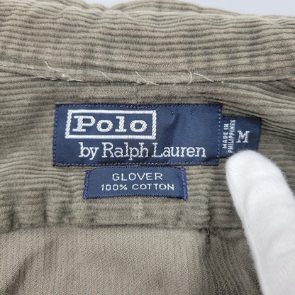 【中古品】【メンズ】 GLOVER LS CORDUROY SHIRT ロングスリーブ コーデュロイ シャツ 長袖 トップス 146-260108-as-08-izu サイズ：M カラー：グリーン系 万代Net店