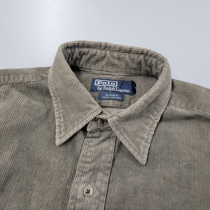 【中古品】【メンズ】 GLOVER LS CORDUROY SHIRT ロングスリーブ コーデュロイ シャツ 長袖 トップス 146-260108-as-08-izu サイズ：M カラー：グリーン系 万代Net店