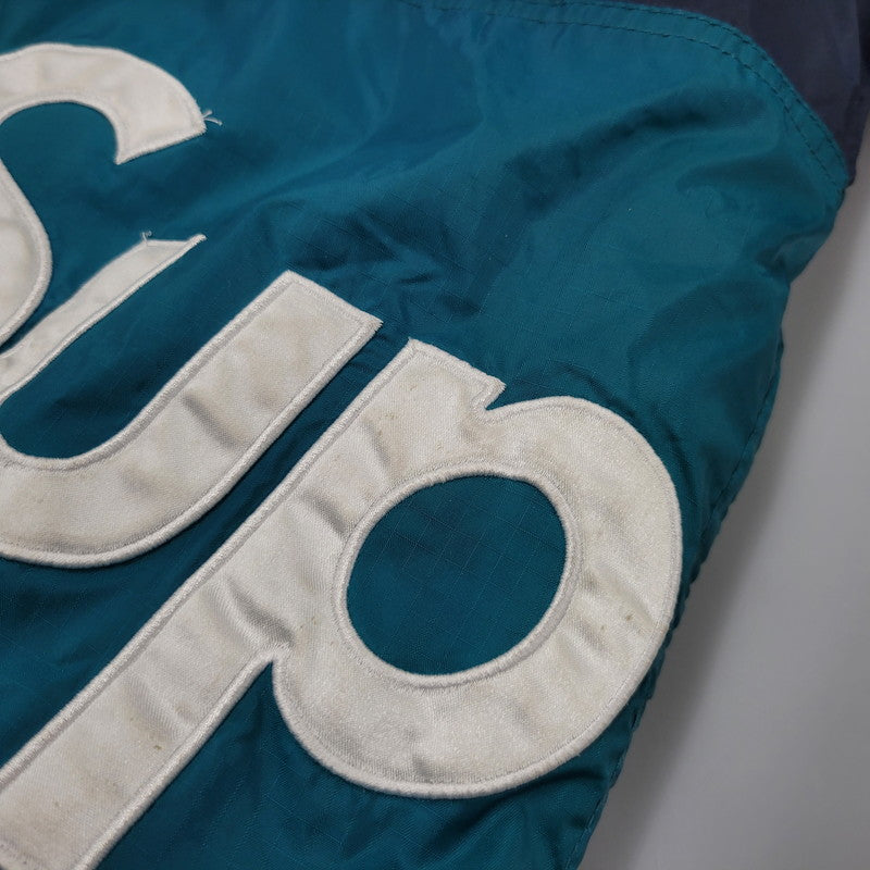 【現状渡し品】【メンズ】 16AW SIDELINE SIDE LOGO PARKA サイドライン サイドロゴ パーカ アウター 149-260106-ya-18-izu サイズ：M カラー：ネイビー×ターコイズ 万代Net店