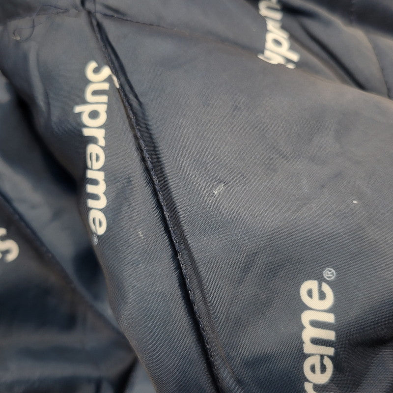 【現状渡し品】【メンズ】 16AW SIDELINE SIDE LOGO PARKA サイドライン サイドロゴ パーカ アウター 149-260106-ya-18-izu サイズ：M カラー：ネイビー×ターコイズ 万代Net店