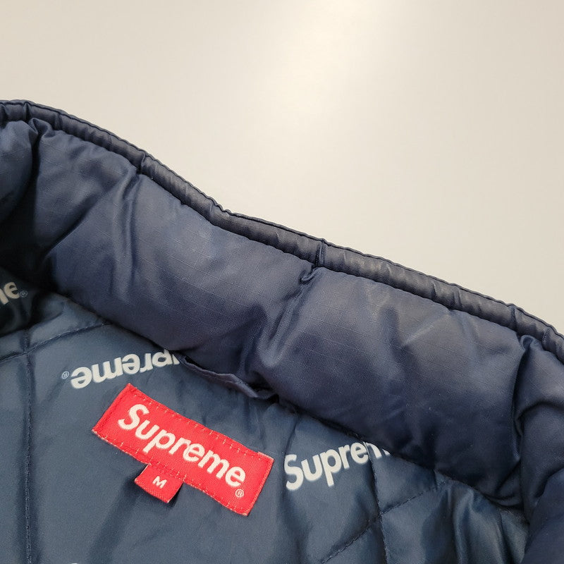 【現状渡し品】【メンズ】 16AW SIDELINE SIDE LOGO PARKA サイドライン サイドロゴ パーカ アウター 149-260106-ya-18-izu サイズ：M カラー：ネイビー×ターコイズ 万代Net店