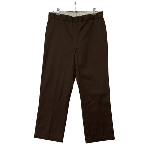 【中古品】【メンズ】 USA製 紺単色タグ 80-90S WORK PANTS ワーク パンツ ボトムス ズボン 157-260107-cs-04-izu サイズ：38×30 カラー：ブラウン 万代Net店
