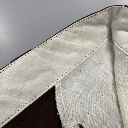 【中古品】【メンズ】 Dickies ディッキーズ USA製 紺単色タグ 80-90S WORK PANTS ワーク パンツ ボトムス ズボン 157-260107-cs-04-izu サイズ：38×30 カラー：ブラウン 万代Net店