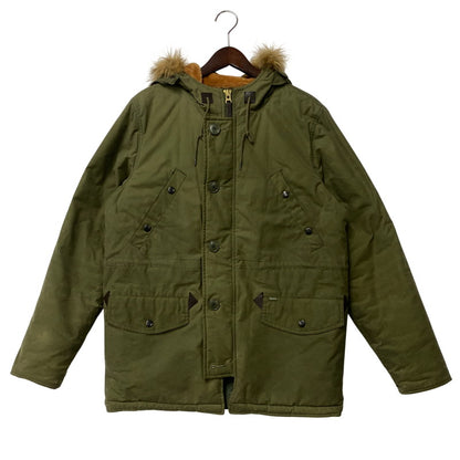 【中古品】【メンズ】 12AW WAXED COTTON N-3B PARKA ワックスド コットン フライトジャケット アウター 149-260108-yn-01-izu サイズ：M カラー：オリーブ 万代Net店