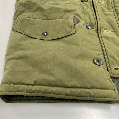 【中古品】【メンズ】 12AW WAXED COTTON N-3B PARKA ワックスド コットン フライトジャケット アウター 149-260108-yn-01-izu サイズ：M カラー：オリーブ 万代Net店