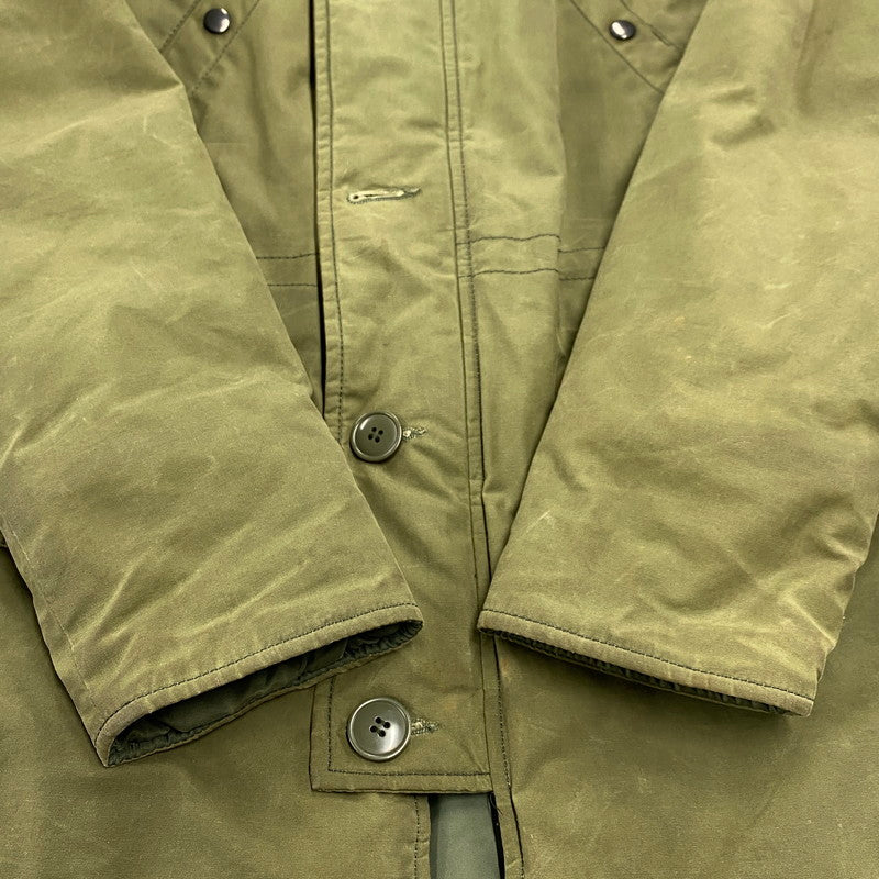 【中古品】【メンズ】 12AW WAXED COTTON N-3B PARKA ワックスド コットン フライトジャケット アウター 149-260108-yn-01-izu サイズ：M カラー：オリーブ 万代Net店