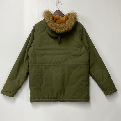 【中古品】【メンズ】 12AW WAXED COTTON N-3B PARKA ワックスド コットン フライトジャケット アウター 149-260108-yn-01-izu サイズ：M カラー：オリーブ 万代Net店