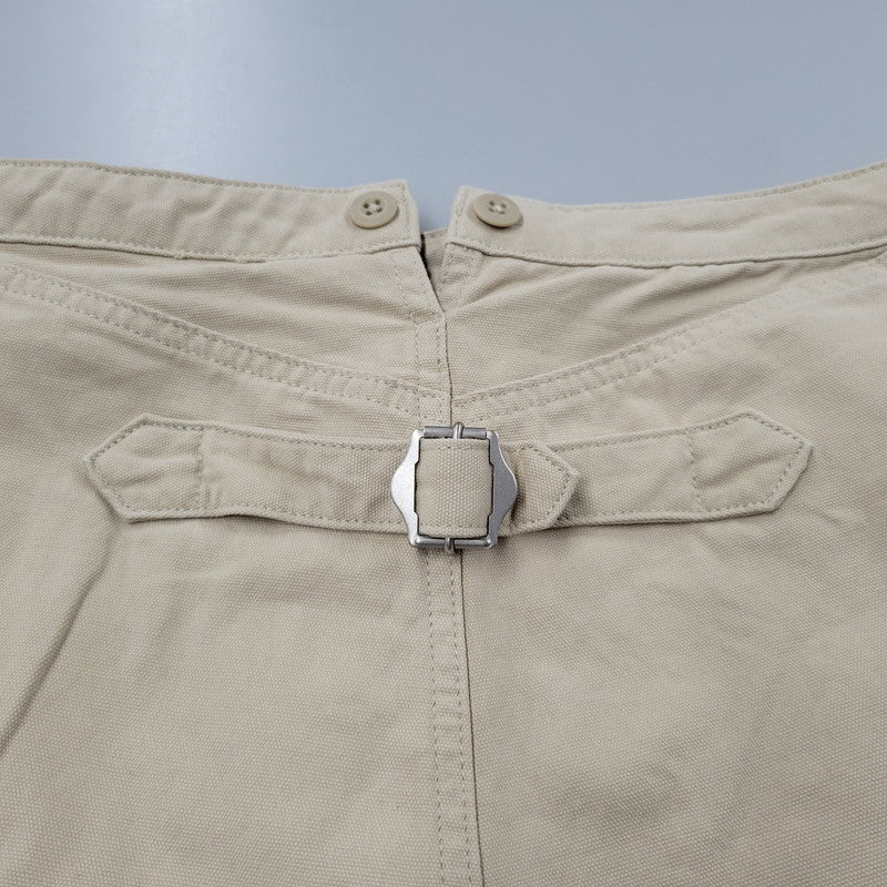 【中古品】【レディース】 SPICK&SPAN スピック＆スパン 25-030-200-3080-1-0 サスペンダー ワイドパンツ ボトムス ズボン 168-260107-cs-02-izu サイズ：38 カラー：ベージュ 万代Net店