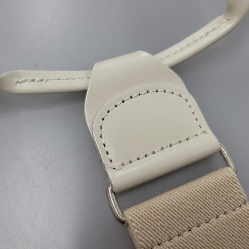 【中古品】【レディース】 SPICK&SPAN スピック＆スパン 25-030-200-3080-1-0 サスペンダー ワイドパンツ ボトムス ズボン 168-260107-cs-02-izu サイズ：38 カラー：ベージュ 万代Net店