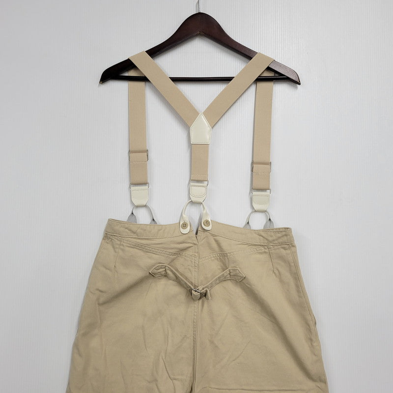【中古品】【レディース】 SPICK&SPAN スピック＆スパン 25-030-200-3080-1-0 サスペンダー ワイドパンツ ボトムス ズボン 168-260107-cs-02-izu サイズ：38 カラー：ベージュ 万代Net店