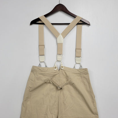 【中古品】【レディース】 SPICK&SPAN スピック＆スパン 25-030-200-3080-1-0 サスペンダー ワイドパンツ ボトムス ズボン 168-260107-cs-02-izu サイズ：38 カラー：ベージュ 万代Net店
