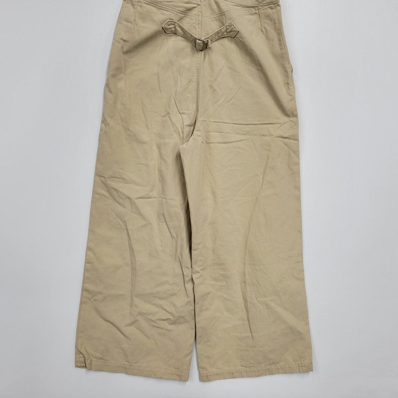 【中古品】【レディース】 SPICK&SPAN スピック＆スパン 25-030-200-3080-1-0 サスペンダー ワイドパンツ ボトムス ズボン 168-260107-cs-02-izu サイズ：38 カラー：ベージュ 万代Net店