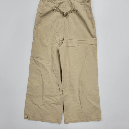 【中古品】【レディース】 SPICK&SPAN スピック＆スパン 25-030-200-3080-1-0 サスペンダー ワイドパンツ ボトムス ズボン 168-260107-cs-02-izu サイズ：38 カラー：ベージュ 万代Net店