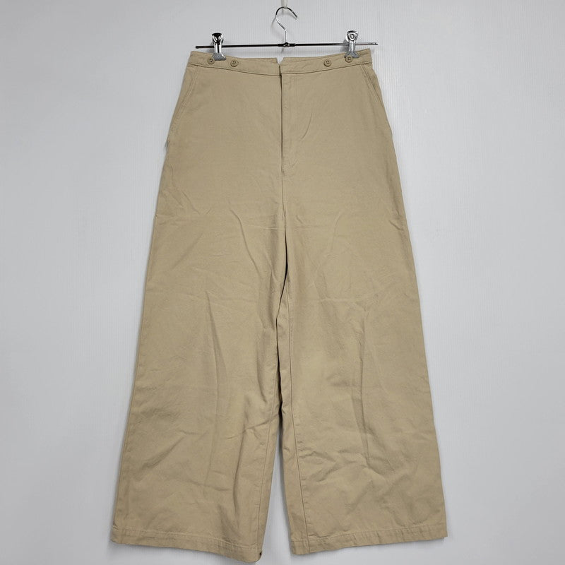 【中古品】【レディース】 SPICK&SPAN スピック＆スパン 25-030-200-3080-1-0 サスペンダー ワイドパンツ ボトムス ズボン 168-260107-cs-02-izu サイズ：38 カラー：ベージュ 万代Net店