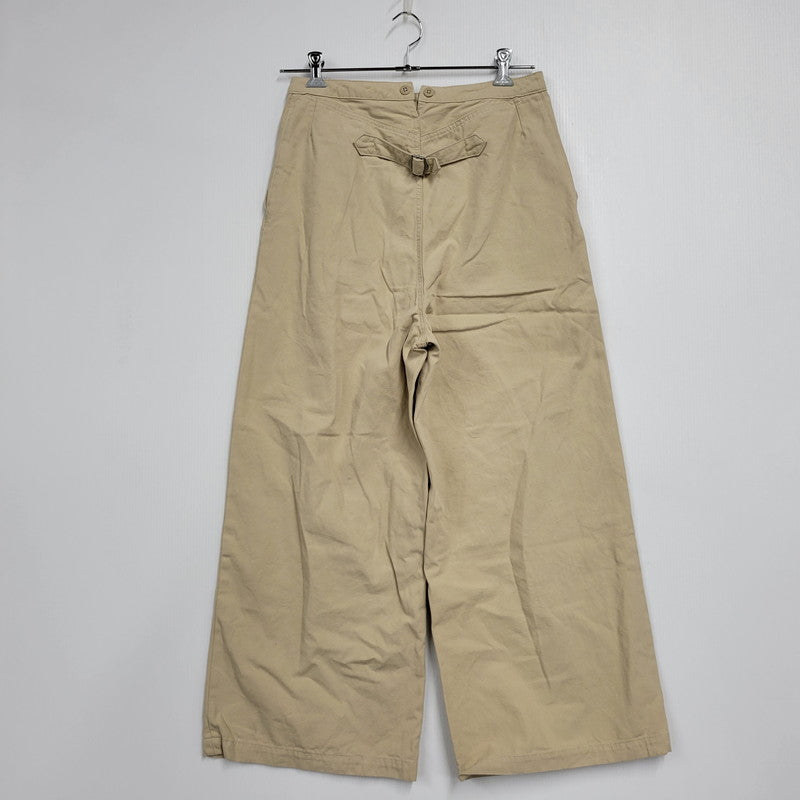 【中古品】【レディース】 SPICK&SPAN スピック＆スパン 25-030-200-3080-1-0 サスペンダー ワイドパンツ ボトムス ズボン 168-260107-cs-02-izu サイズ：38 カラー：ベージュ 万代Net店