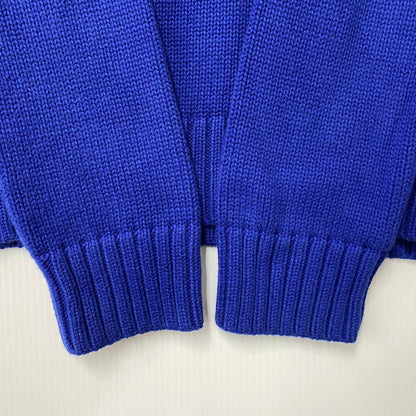 【中古品】【メンズ】 710838668001 TIGER BEAR KNIT タイガー ベア ニット トップス 長袖 147-260107-cs-09-izu サイズ：S カラー：ロイヤルブルー 万代Net店
