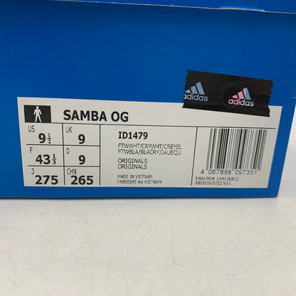 【中古美品】【メンズ】 ID1479 SAMBA OG サンバ オリジナルス スニーカー シューズ 靴 161-260107-cs-12-izu サイズ：27.5cm カラー：FOOTWEAR WHITE CRYSTAL WHITE CREW YELLOW 万代Net店