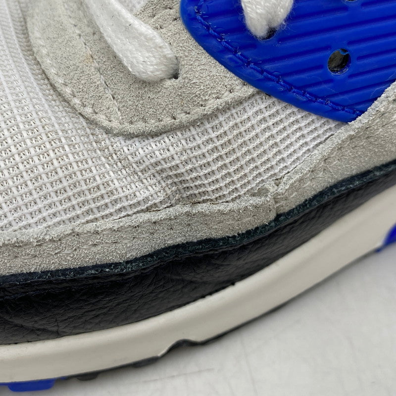 【中古品】【メンズ/レディース】 NIKE ナイキ HF3449-100 AIR MAX 90 PRM エア マックス プレミアム スニーカー 靴 160-260107-kh-02-izu サイズ：26 カラー：White/Racer Blue 万代Net店