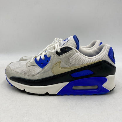 【中古品】【メンズ/レディース】 NIKE ナイキ HF3449-100 AIR MAX 90 PRM エア マックス プレミアム スニーカー 靴 160-260107-kh-02-izu サイズ：26 カラー：White/Racer Blue 万代Net店