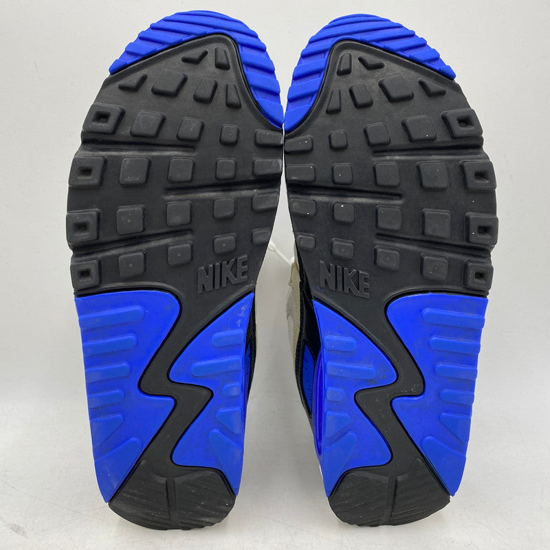 【中古品】【メンズ/レディース】 NIKE ナイキ HF3449-100 AIR MAX 90 PRM エア マックス プレミアム スニーカー 靴 160-260107-kh-02-izu サイズ：26 カラー：White/Racer Blue 万代Net店