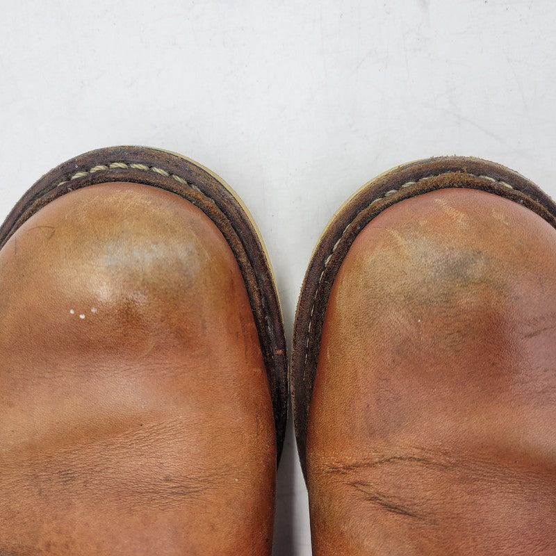【中古品】【メンズ/レディース】 8001 USA製 WORK OXFORD ワークオックスフォード 靴 164-260108-tt-05-izu サイズ：25cm カラー：レッドブラウン 万代Net店
