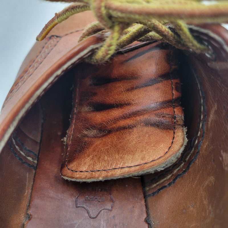 【中古品】【メンズ/レディース】 8001 USA製 WORK OXFORD ワークオックスフォード 靴 164-260108-tt-05-izu サイズ：25cm カラー：レッドブラウン 万代Net店