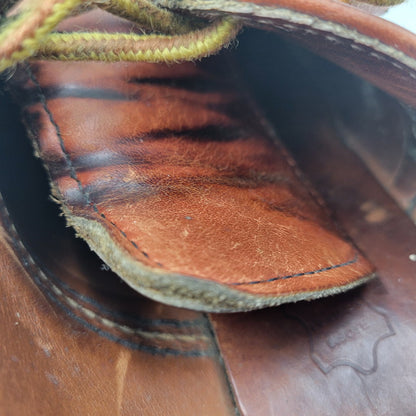【中古品】【メンズ/レディース】 8001 USA製 WORK OXFORD ワークオックスフォード 靴 164-260108-tt-05-izu サイズ：25cm カラー：レッドブラウン 万代Net店