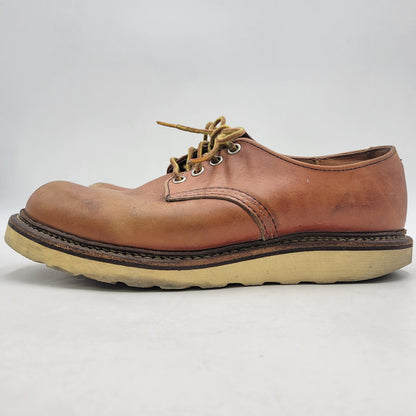 【中古品】【メンズ/レディース】 8001 USA製 WORK OXFORD ワークオックスフォード 靴 164-260108-tt-05-izu サイズ：25cm カラー：レッドブラウン 万代Net店