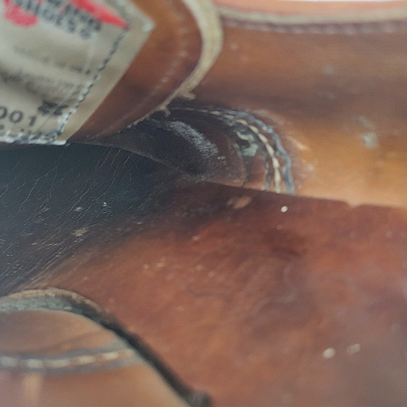 【中古品】【メンズ/レディース】 8001 USA製 WORK OXFORD ワークオックスフォード 靴 164-260108-tt-05-izu サイズ：25cm カラー：レッドブラウン 万代Net店