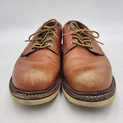 【中古品】【メンズ/レディース】 8001 USA製 WORK OXFORD ワークオックスフォード 靴 164-260108-tt-05-izu サイズ：25cm カラー：レッドブラウン 万代Net店