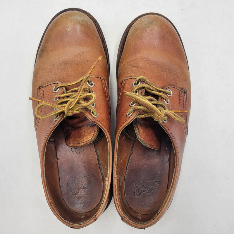 【中古品】【メンズ/レディース】 8001 USA製 WORK OXFORD ワークオックスフォード 靴 164-260108-tt-05-izu サイズ：25cm カラー：レッドブラウン 万代Net店