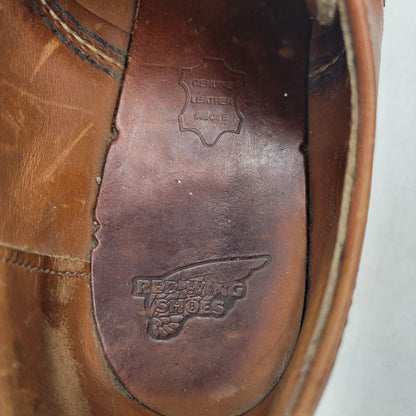 【中古品】【メンズ/レディース】 8001 USA製 WORK OXFORD ワークオックスフォード 靴 164-260108-tt-05-izu サイズ：25cm カラー：レッドブラウン 万代Net店