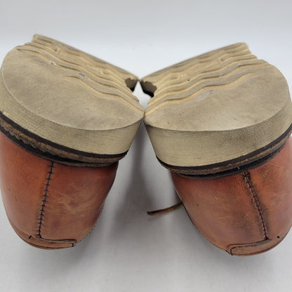 【中古品】【メンズ/レディース】 8001 USA製 WORK OXFORD ワークオックスフォード 靴 164-260108-tt-05-izu サイズ：25cm カラー：レッドブラウン 万代Net店