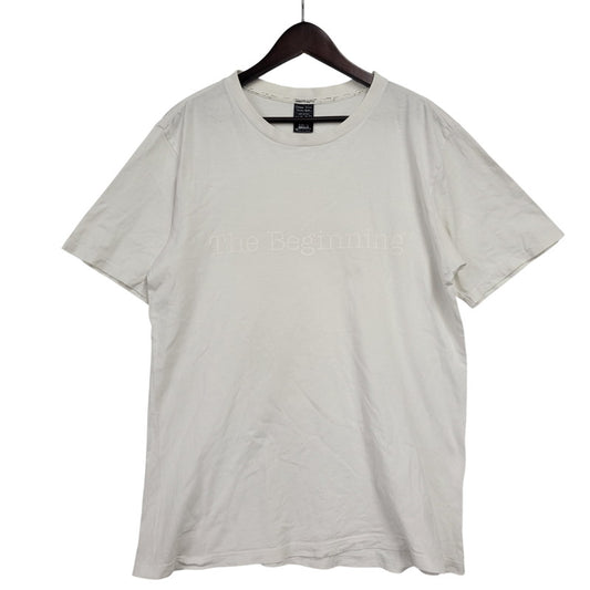 【中古品】【メンズ】 宮下期 09AW THE BEGINNING T-SHIRT ザビギニングTシャツ 140-260108-tt-06-izu サイズ：4 カラー：ホワイト 万代Net店